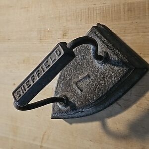 Vintage Sheffield iron
